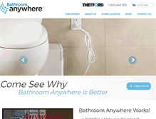 Tablet Screenshot of bathroomanywhere.com